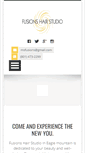Mobile Screenshot of fusionshairstudio.com